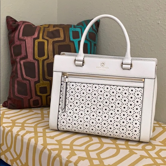 Kate spade white purse NWOT - Picture 8 of 10